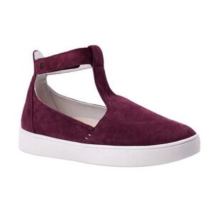 Waco Spenco Indigo Sneaker‎ Classic Burgundy Suede Orthotic Shoe Sz 7 NEW IN BOX